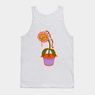 Frequent Crier Club Sad Flower Tank Top